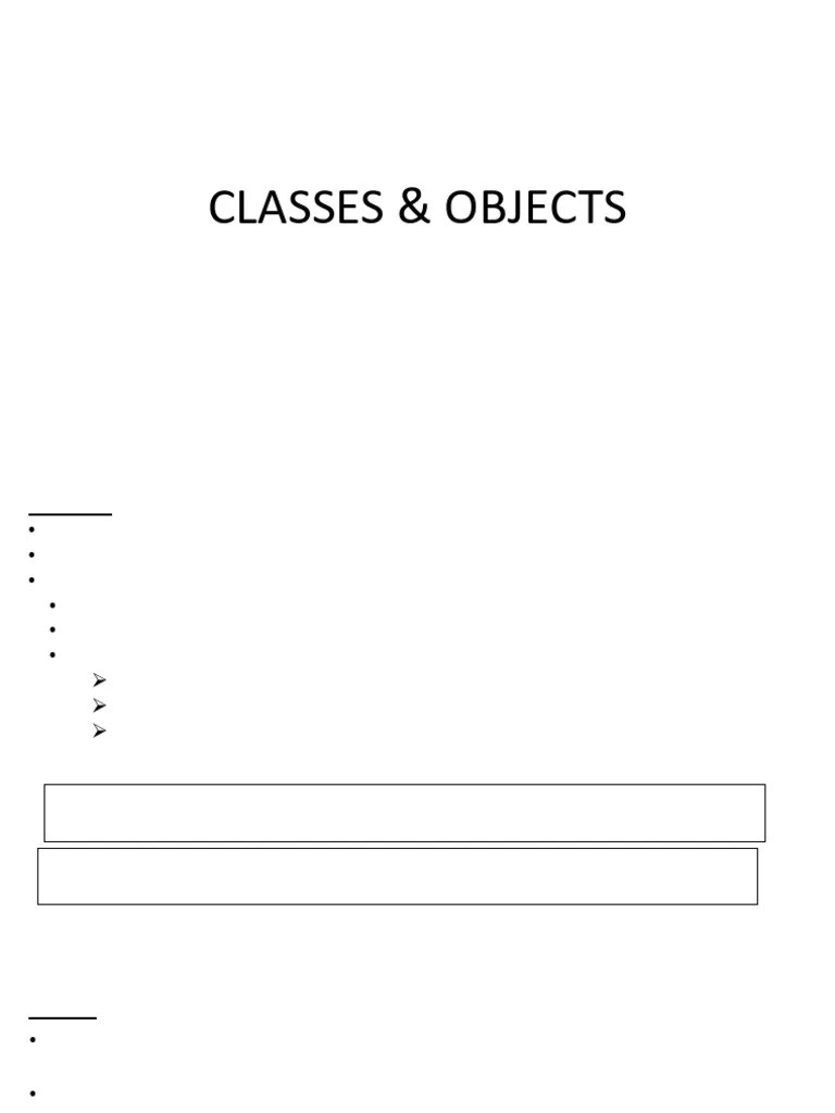 JAVA Classes | PDF | Parameter (Computer Programming) | Constructor ...