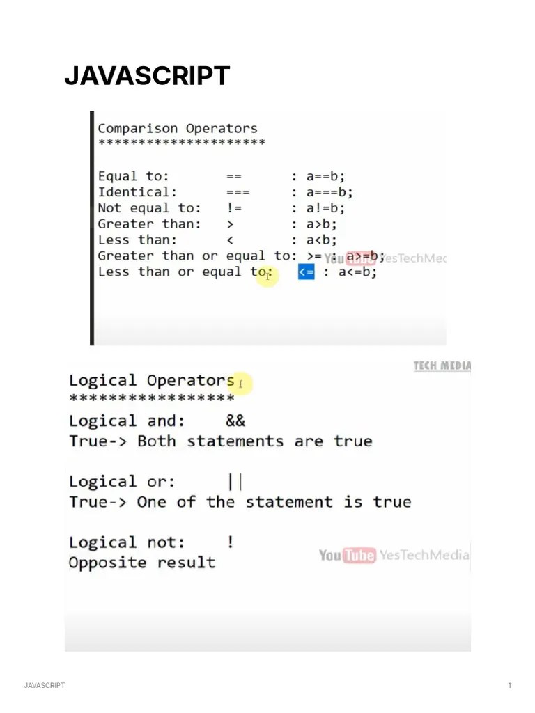 JAVASCRIPT | PDF | Scope (Computer Science) | Variable (Computer Science)