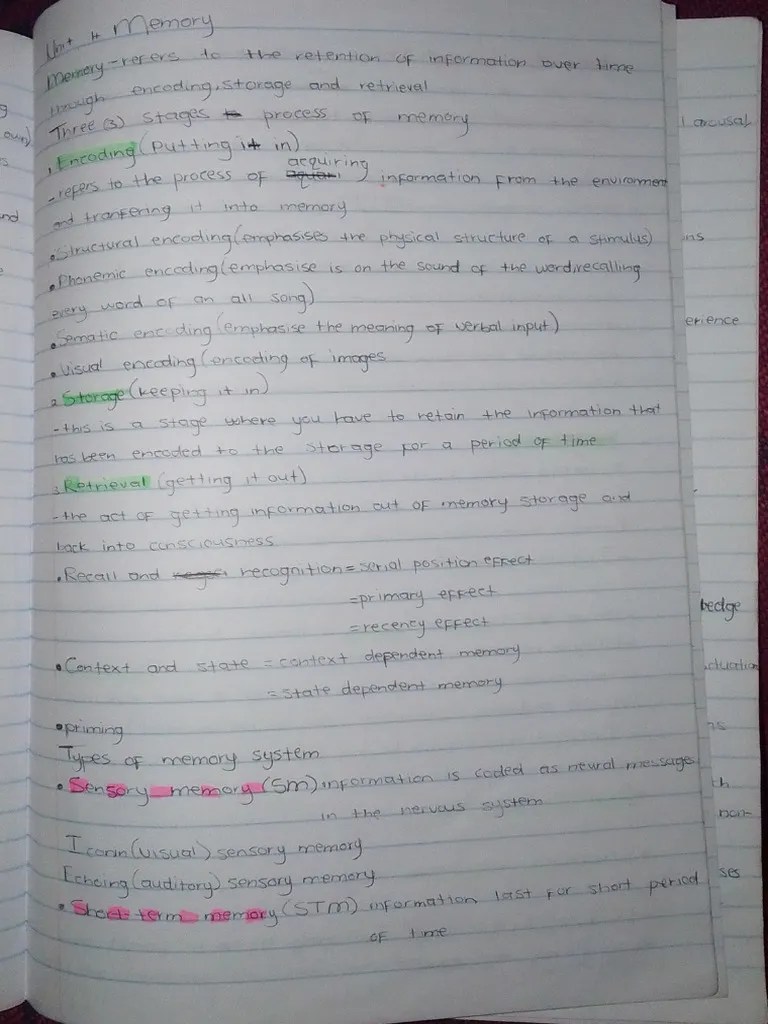 Chapter 4 Memory | PDF