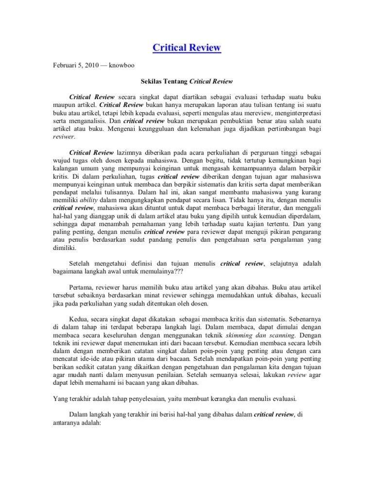 Contoh Cara Menulis Literature Review Social Stigma Cute766