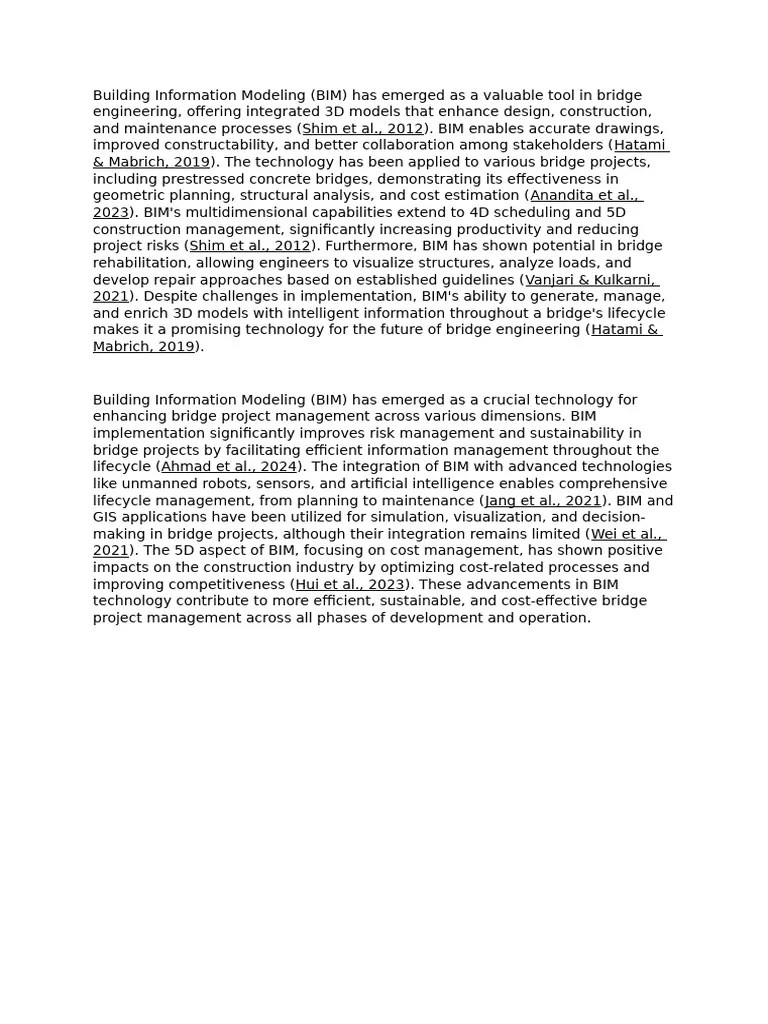 Building Information Modeling | PDF