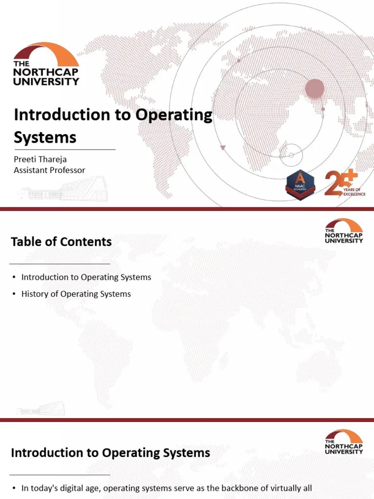 Unit1 - Ppt1 | PDF | Operating System | Microsoft Windows