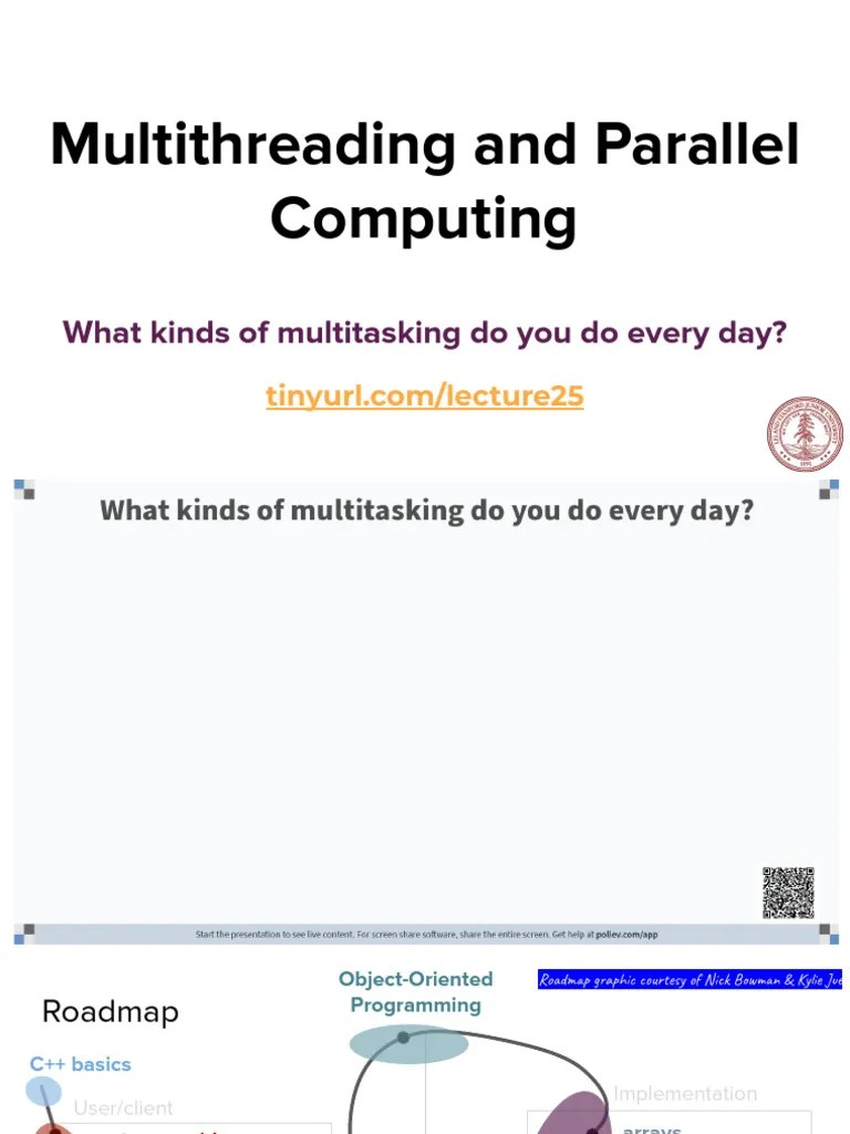Lecture 25 | PDF | Multi Core Processor | Thread (Computing)