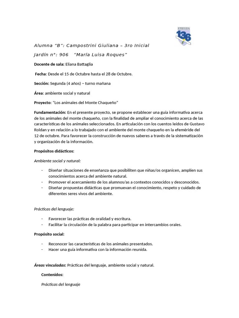 Proyecto-3 | PDF | Enseñando