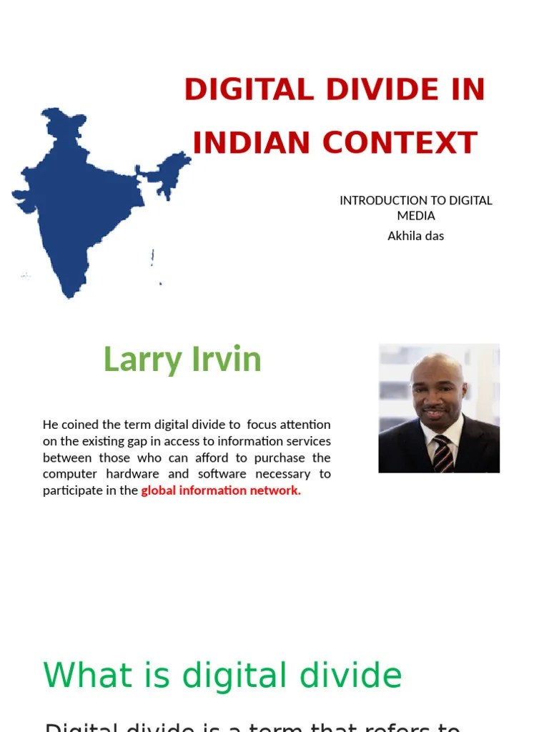 Digital Divide | PDF | Internet | Computing