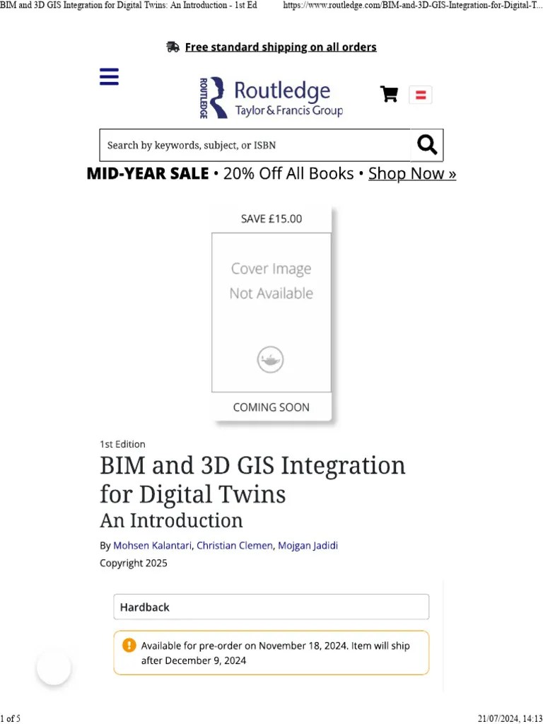 2025 - BIM And 3D GIS Integration For Digital Twins | PDF | Art ...