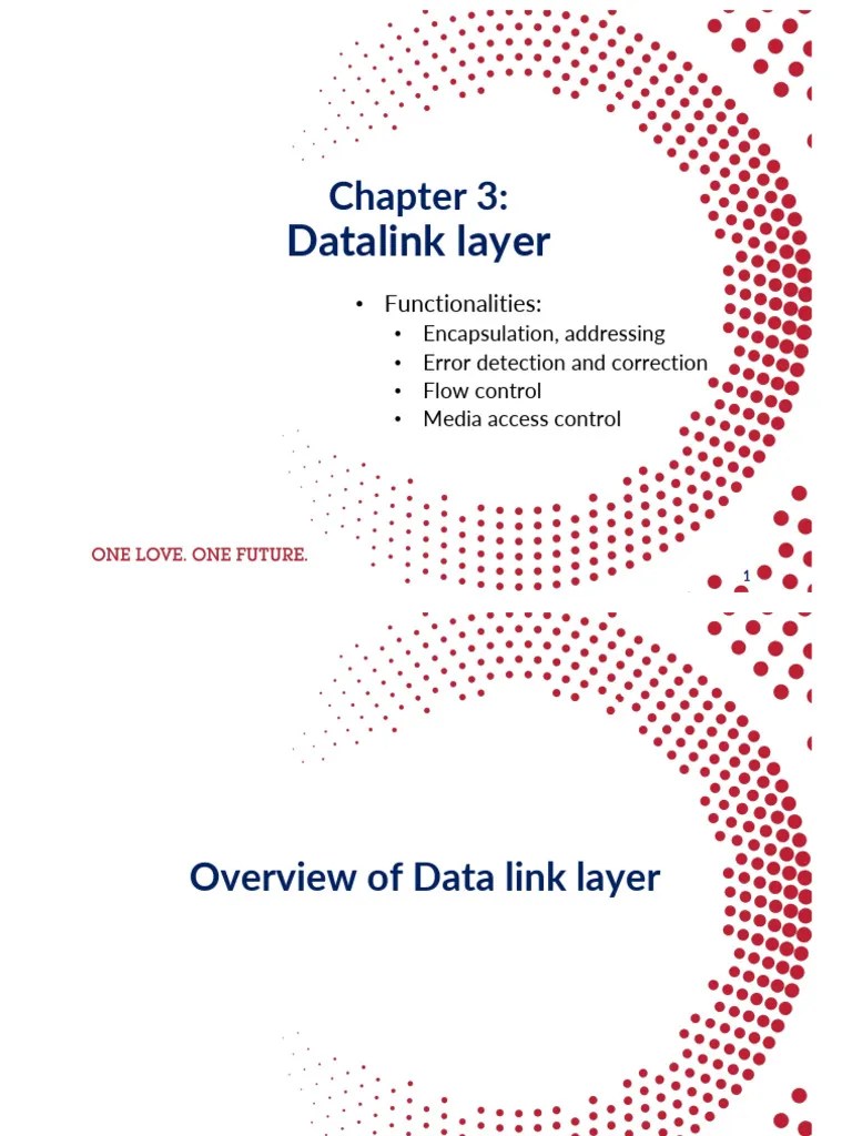 Chapter 3 - Datalink Layer | PDF | Computer Network | Error Detection ...