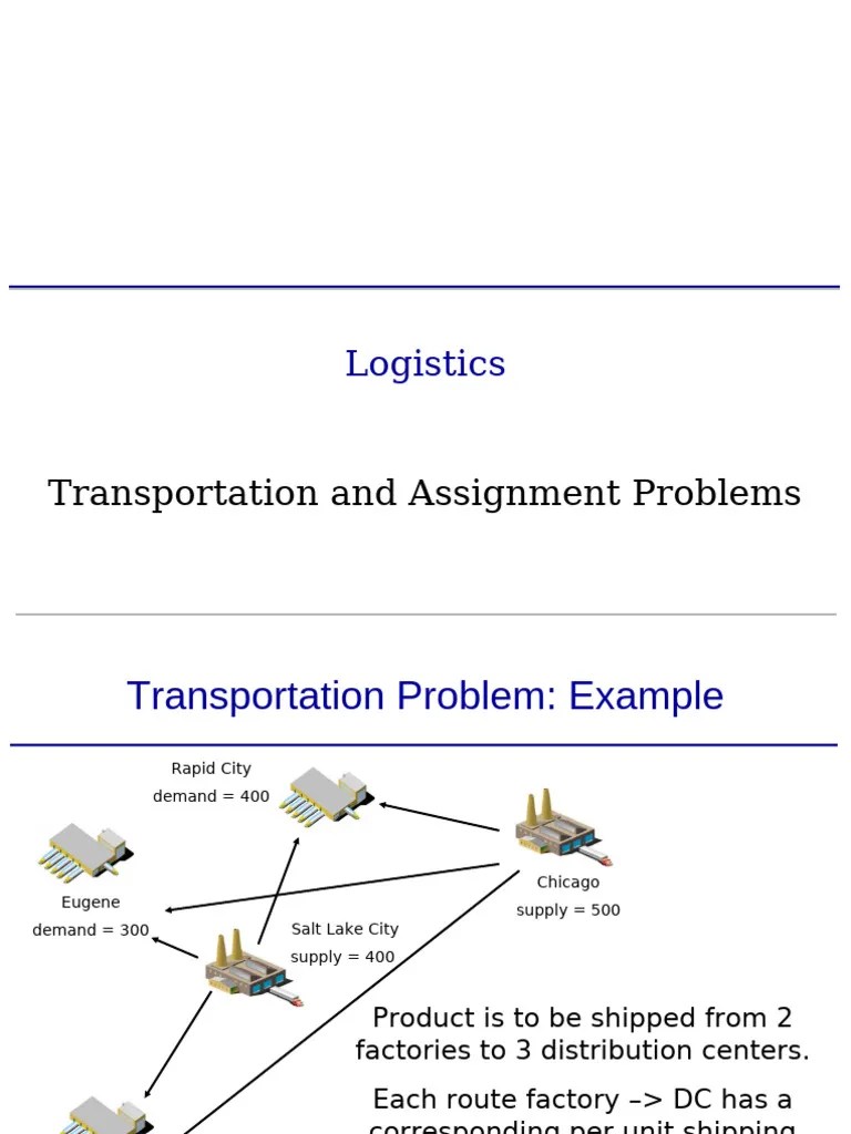 Transportation And Assignment Problems KA | PDF | Theoretical Computer Science | Mathematical ...