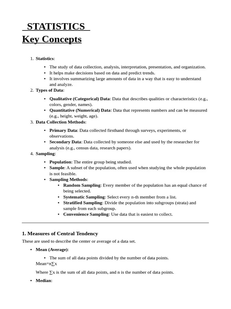 Mathematics Statistics | PDF | Statistics | Mode (Statistics)