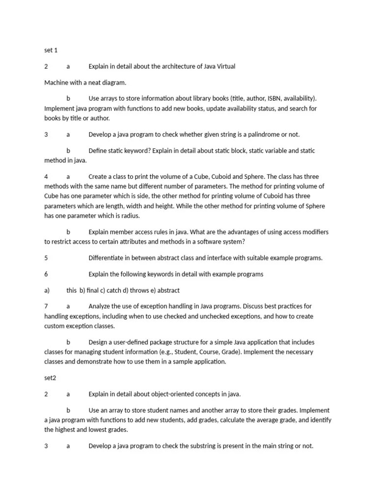 OOPS | PDF | Method (Computer Programming) | Class (Computer Programming)