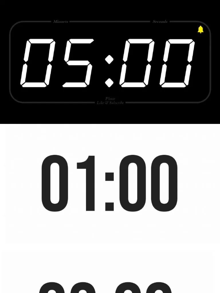 5 Minute Countdown | PDF