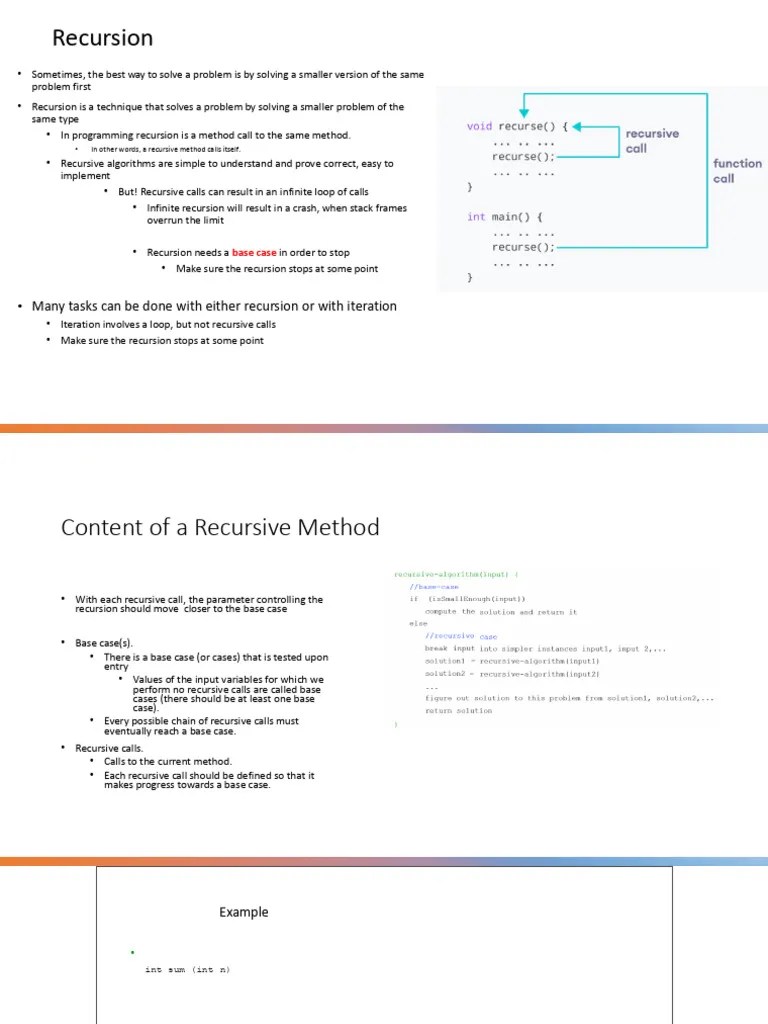 Recursion (Autosaved) 1 | PDF | Recursion | Theory Of Computation