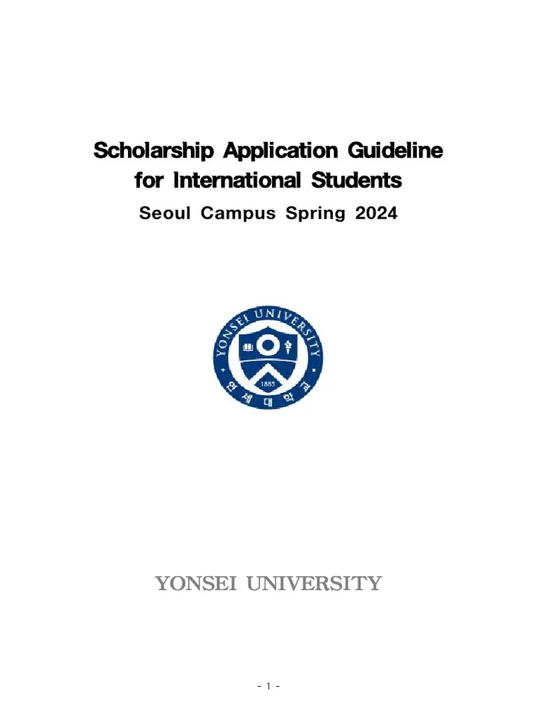 Scholar Guide 2024-1 Eng | PDF | Engineering | University And College ...