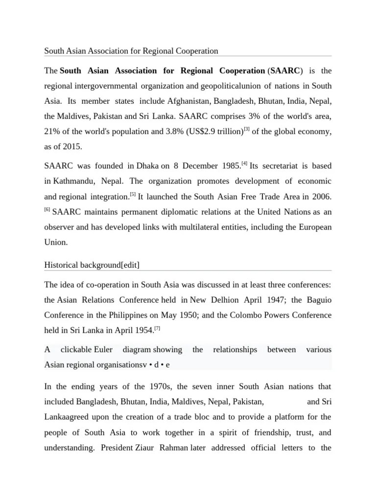 Saarc Pdf