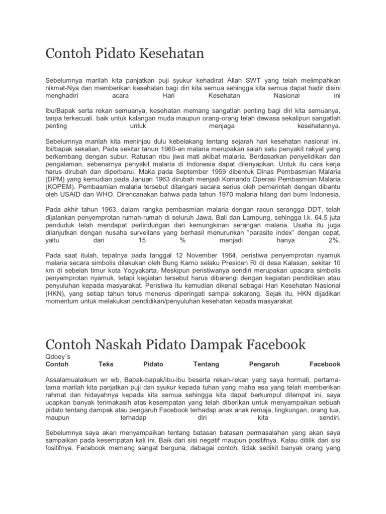 Buat kamu yang sedang mencari contoh pidato bahasa jawa yang baik dan. Teks Pidato Basa Jawa Tema Kesehatan Goresan