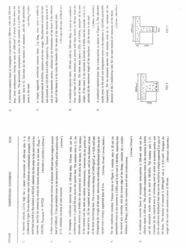 Reinforced Concrete | PDF