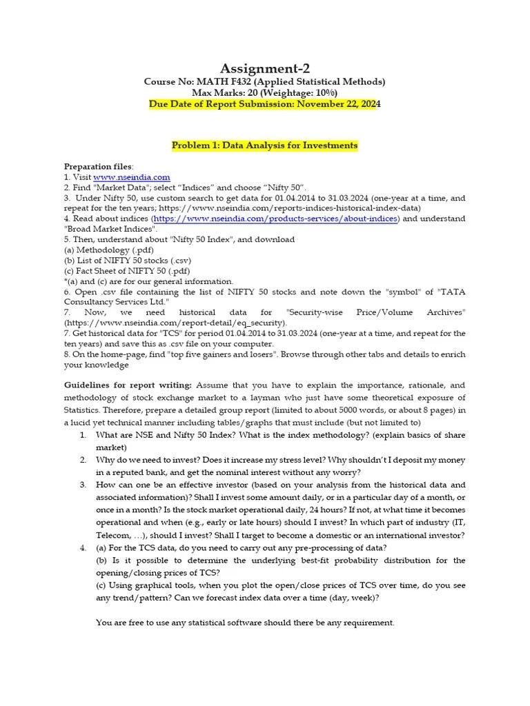 Assignment 2 Pdf Autoregressive Integrated Moving Average Time Series