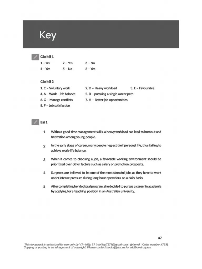 Unit 3 Work Key Pdf