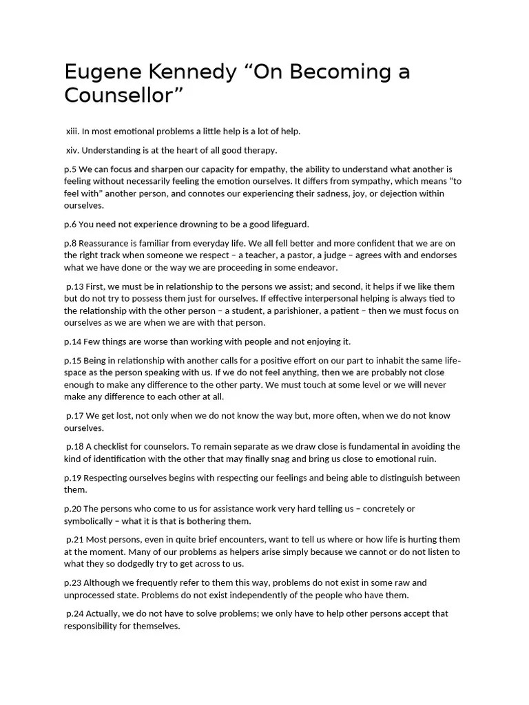 EUGENE KENNEDY | PDF | Personality Disorder | Psychosis