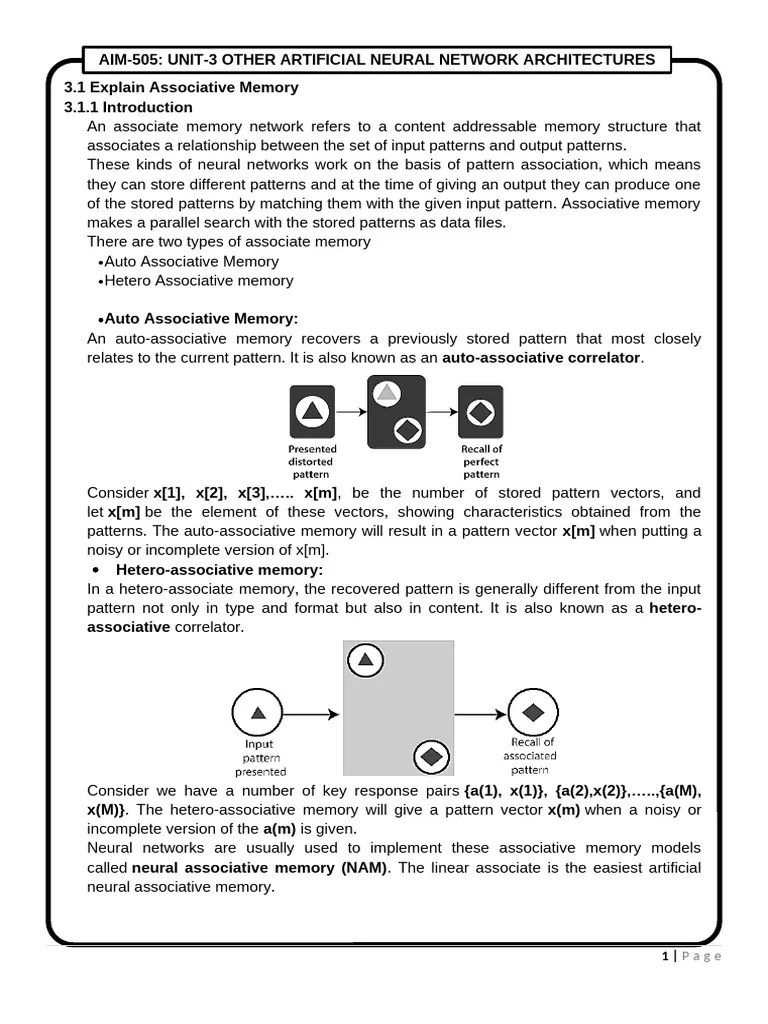 UNIT-3 AIMl | PDF | Artificial Neural Network | Databases