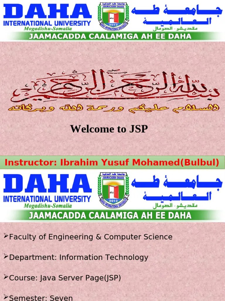 Chapter 1 JSP | PDF | Java (Programming Language) | Systems Architecture