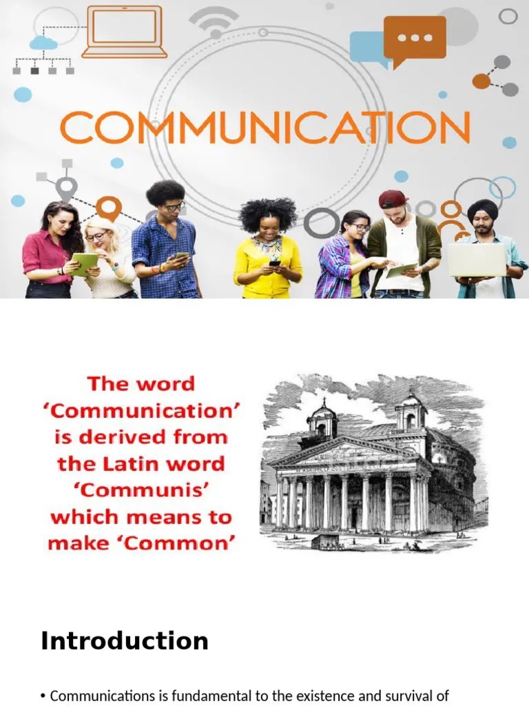 Communication | PDF | Communication | Nonverbal Communication