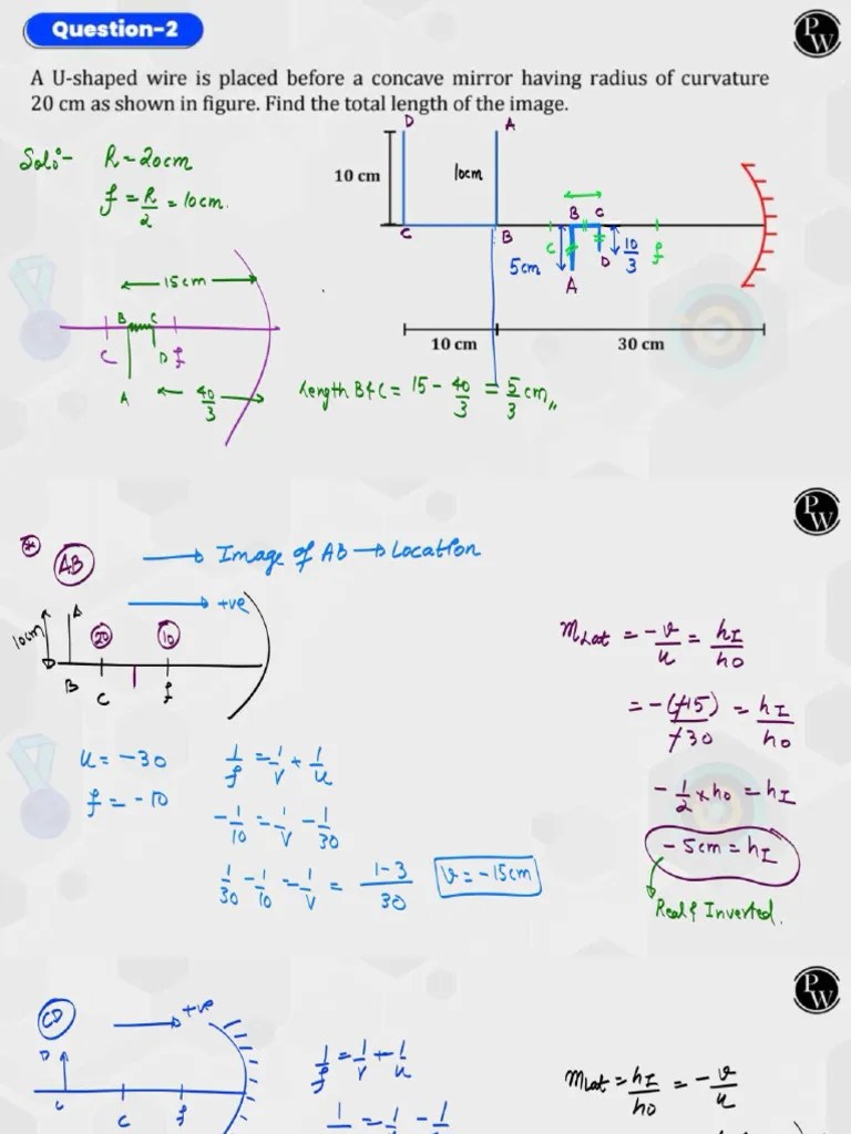 Ray Optics And Optical Instruments 07 - Class Notes -- Lakshya JEE 2024 ...