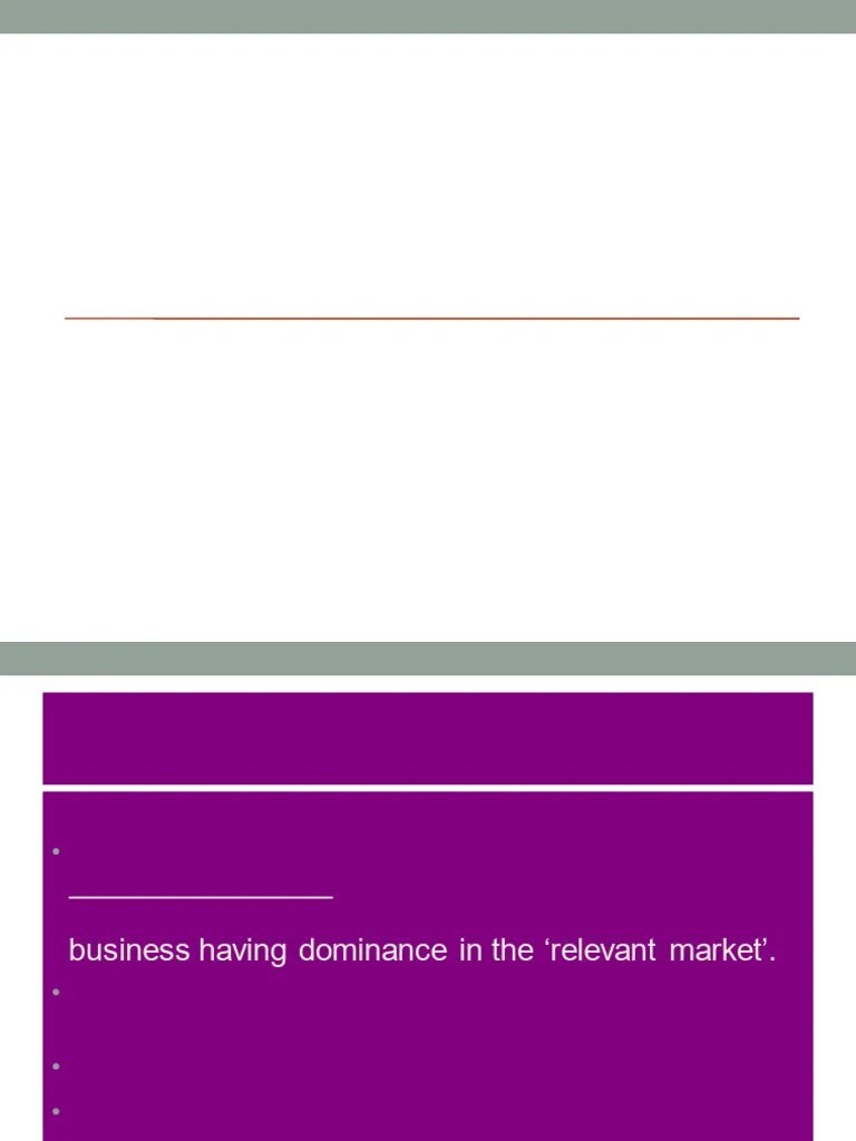 Competition Law | PDF | Mergers And Acquisitions | Business
