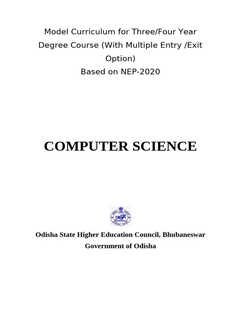 Computer Science Syllabus RU | PDF | C++ | Pointer (Computer Programming)