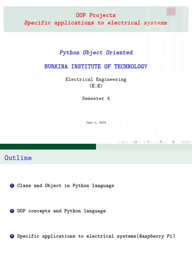 Python_OOP | PDF | Class (Computer Programming) | Method (Computer ...