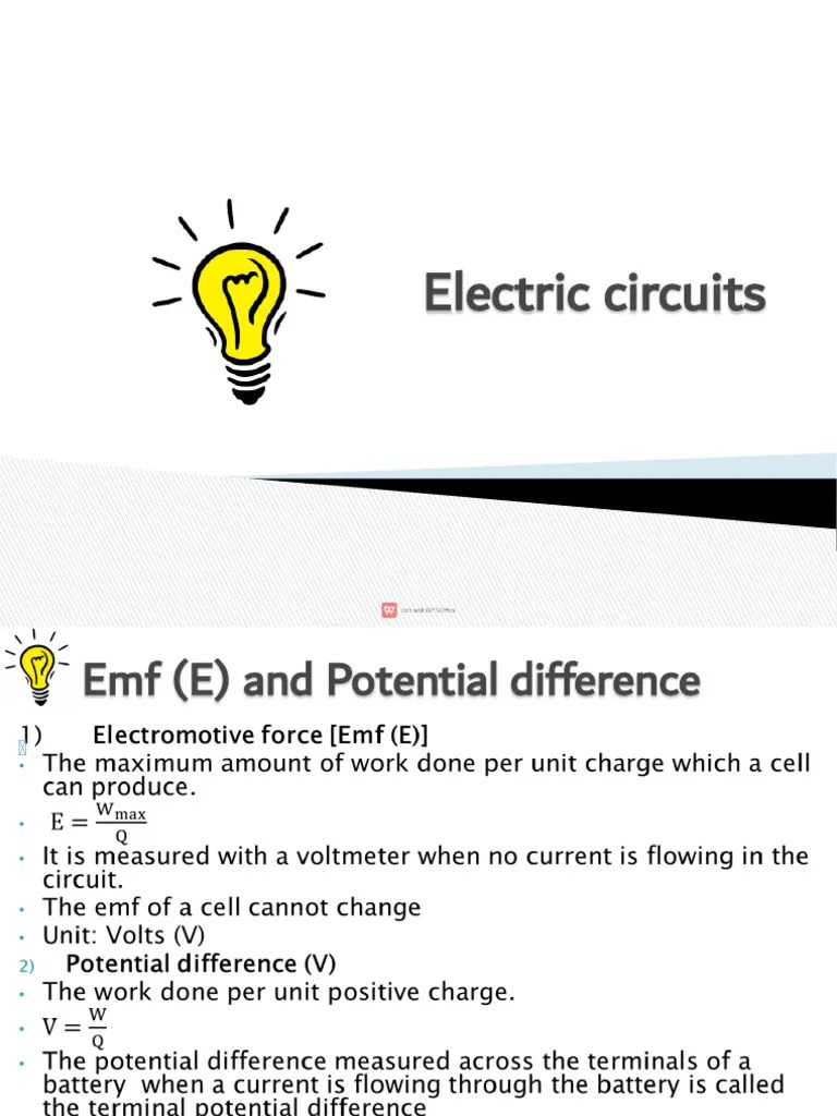 Electric Circuits | PDF | Electrical Resistance And Conductance | Electrical Conductor