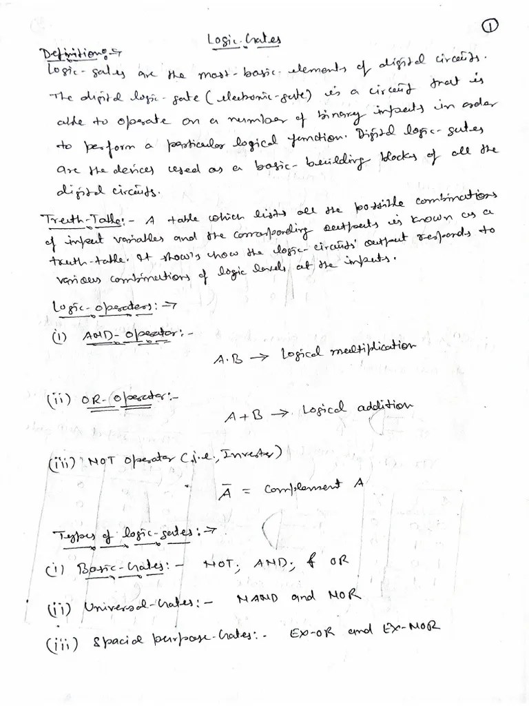 5digital Logic Gates | PDF