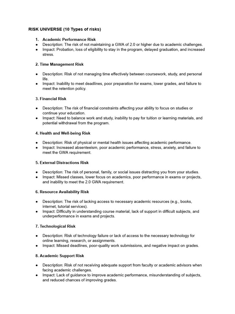 ERM Riskrsiksirskk | PDF | Risk | Mental Health