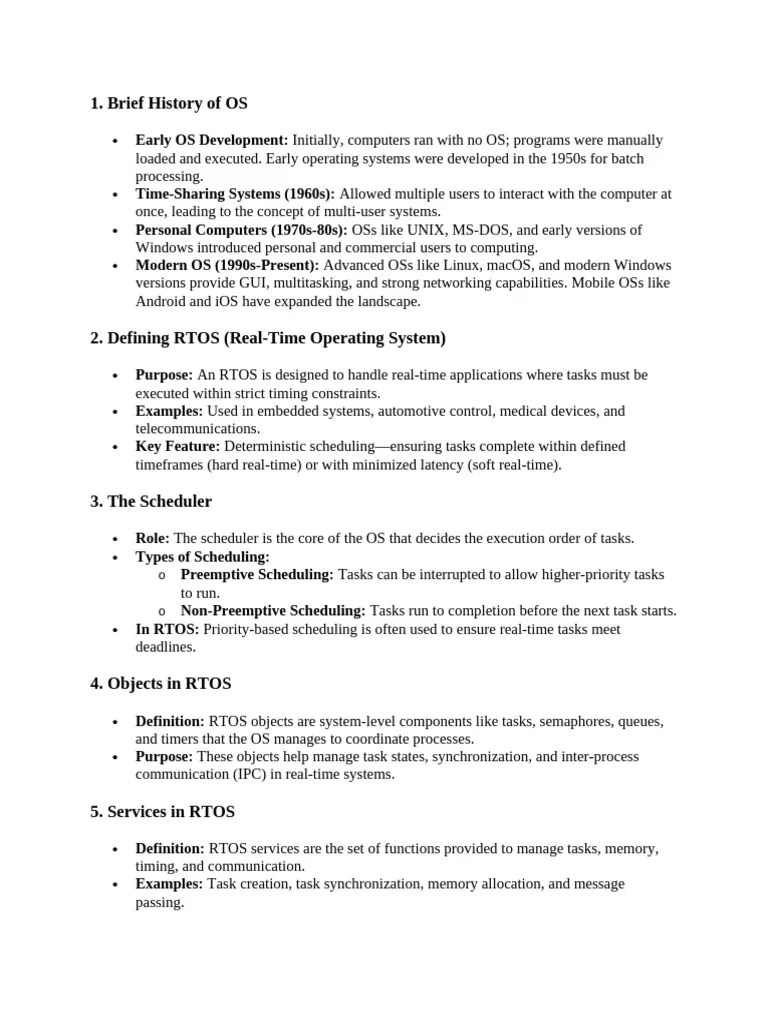 Rtos Unit-2 | PDF | Operating System | Scheduling (Computing)