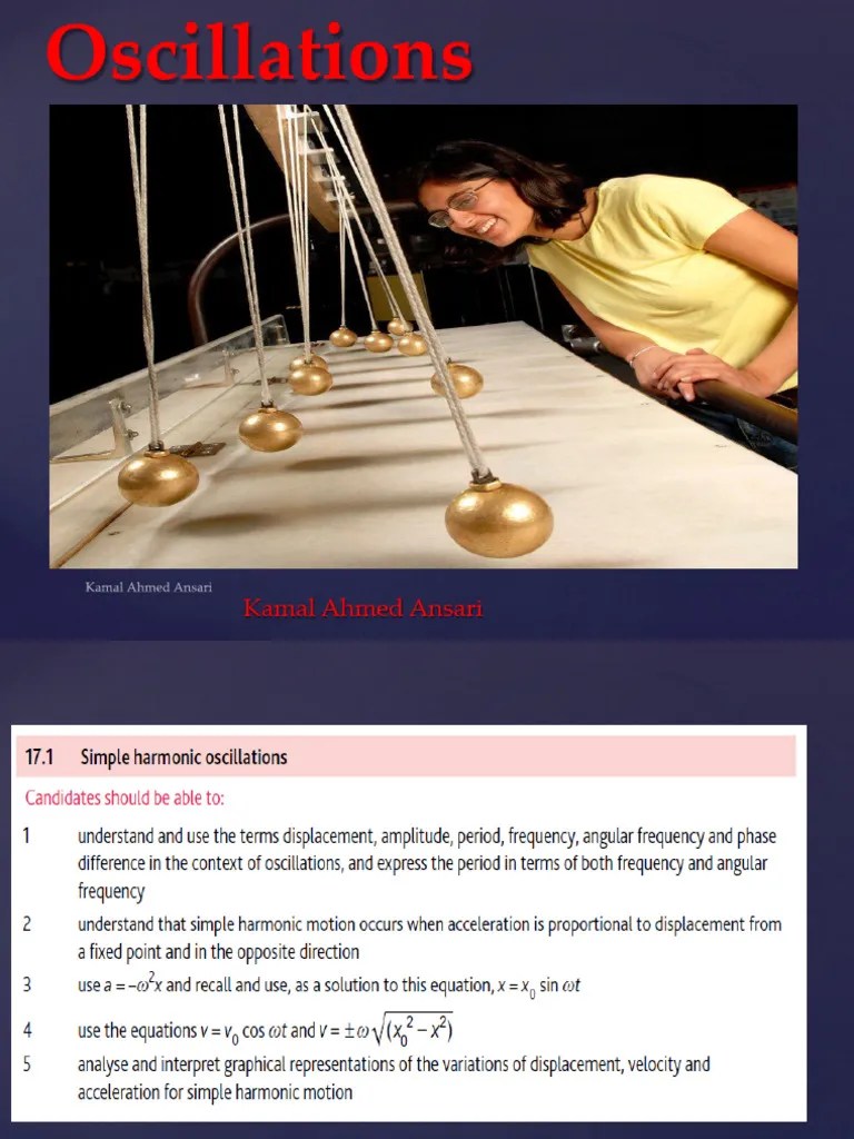 Oscillation S | PDF | Oscillation | Damping