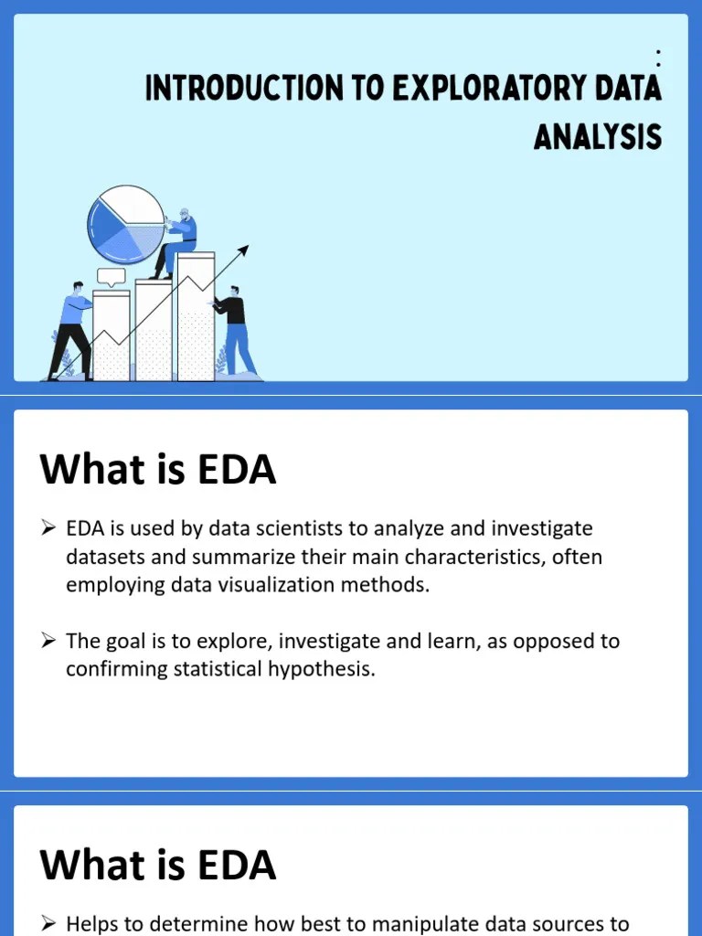 Introduction To Exploratory Analysiss | PDF | Sampling (Statistics) | Statistics