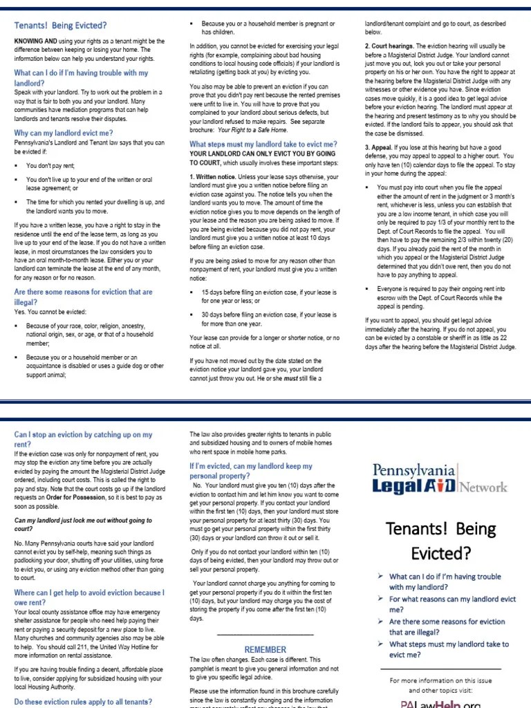 19 - Tenants Being Evicted | PDF | Eviction | Landlord