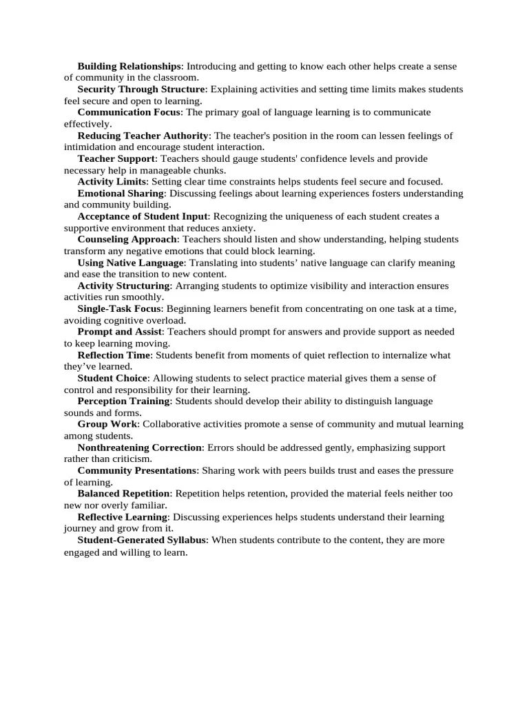 Community Language Teaching | PDF | Learning | Teachers