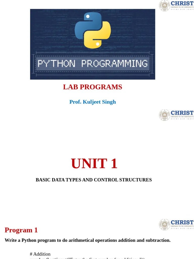 Python Lab Practicles-2 | PDF | Area | Division (Mathematics)