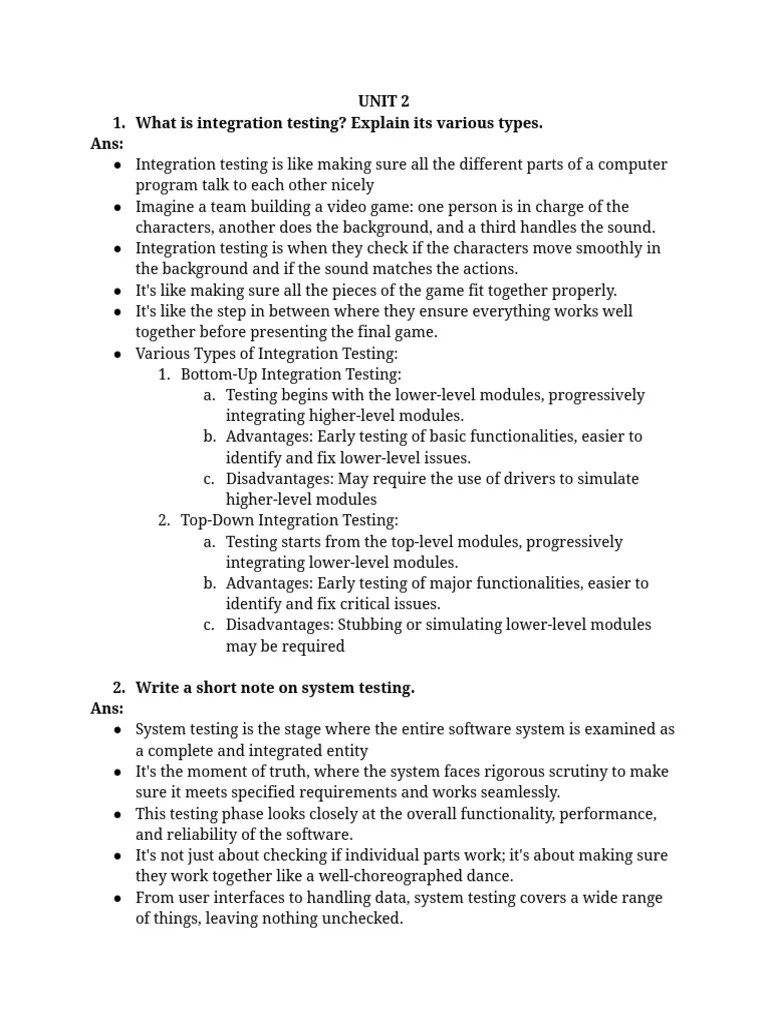 Stqa Unit II | PDF | Software Testing | Reliability Engineering