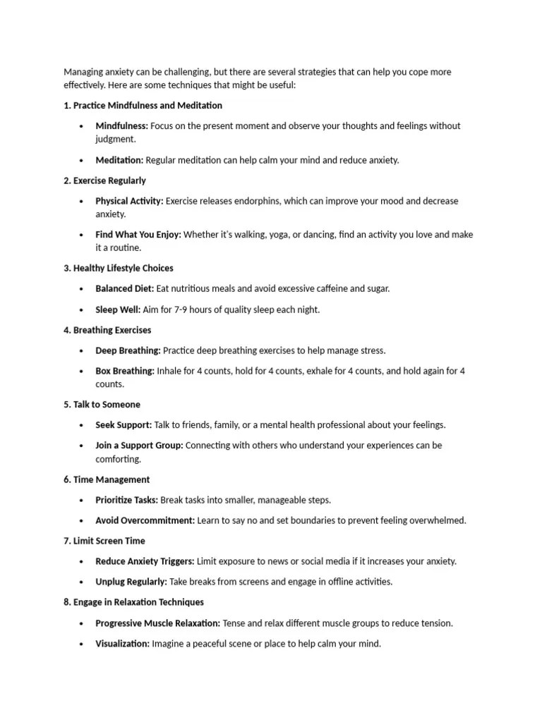 Anxiety | PDF | Anxiety | Mental Health