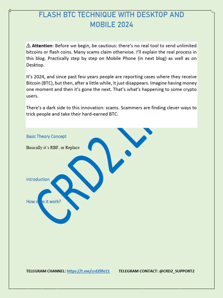 Flash BTC Tutorial | PDF | Bitcoin | Adobe Flash
