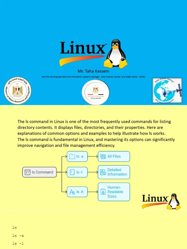 5.1- Linux Commands | PDF | Computer File | Directory (Computing)