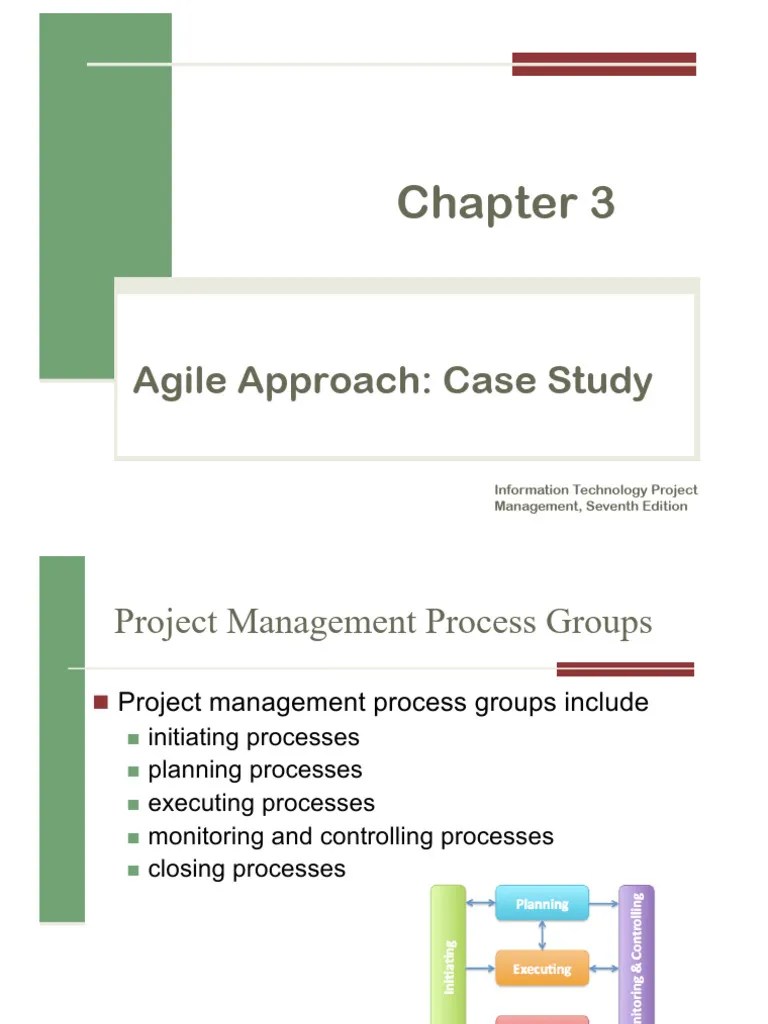 Ch3 - Agile Case Study | PDF | Scrum (Software Development) | Project ...