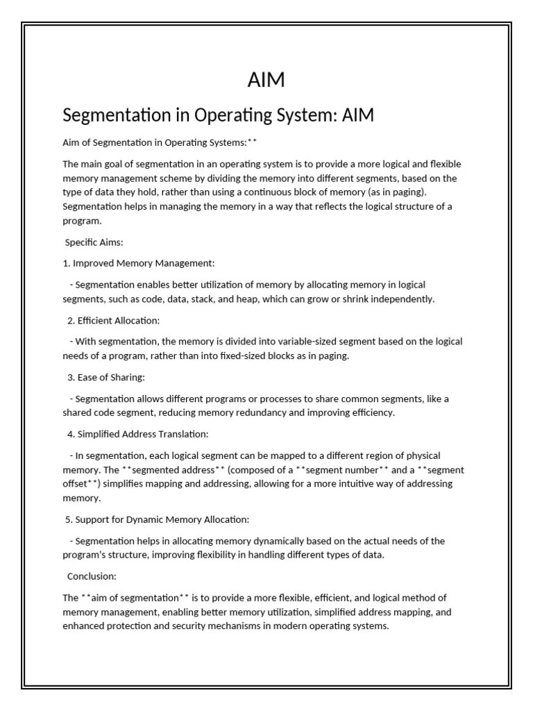 Operating System | PDF | Operating System | Computer Data Storage