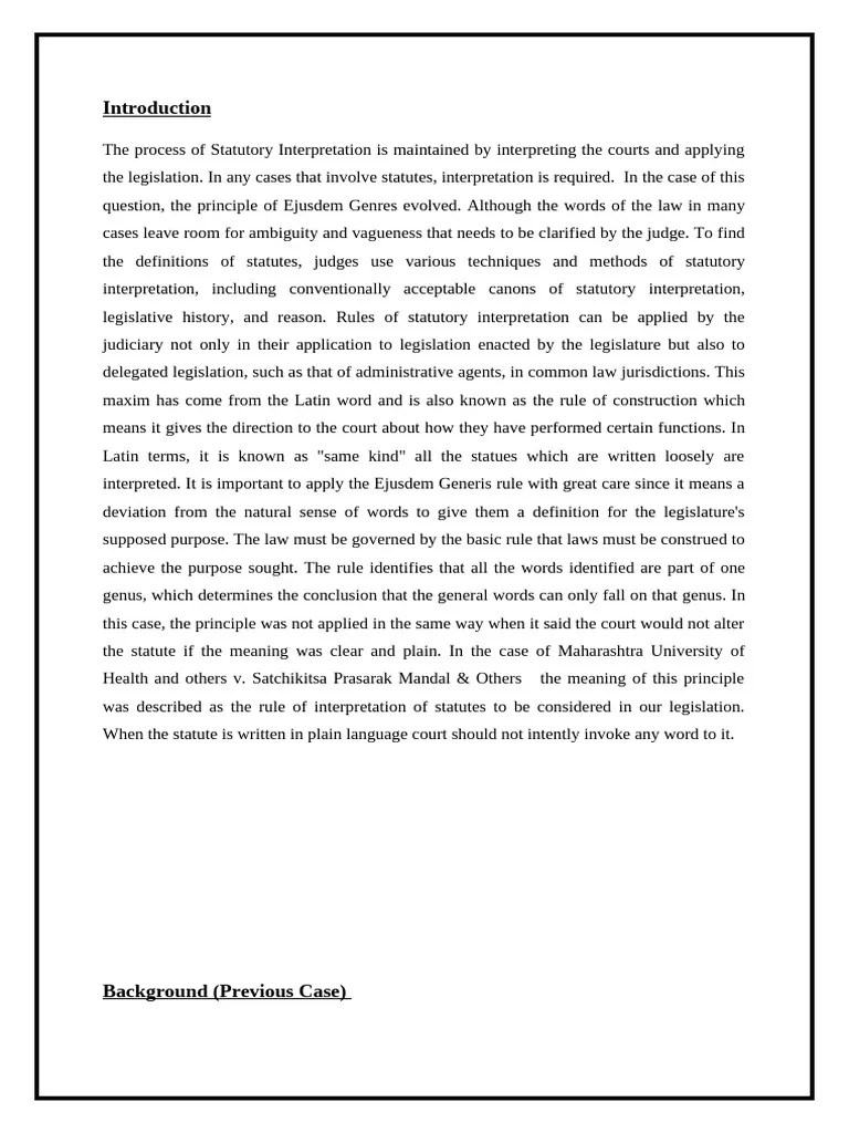 IOS Assignment | PDF | Statutory Interpretation | Government