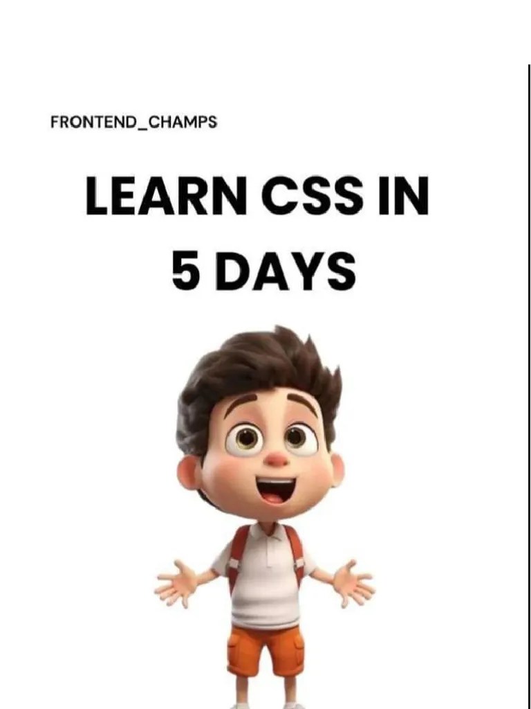 Learn CSS 5-Days-Task | PDF