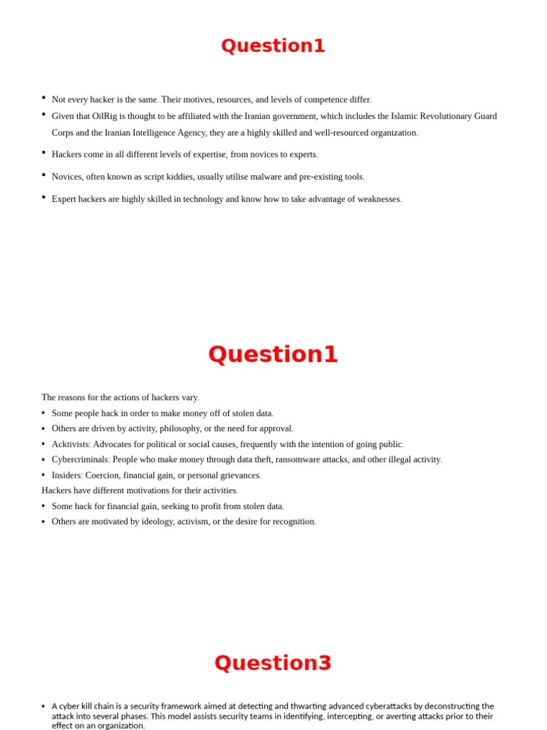 Understanding Hacker Types And Motivations Pdf Security Computer