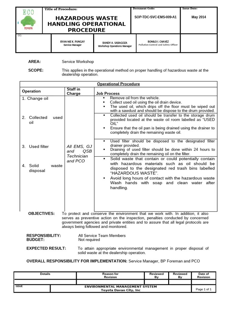 Hazardous Materials And Wastes Management Plan Download Free Pdf Waste Dangerous Goods - Ocean Wallpaper Collection - Mobile Quality