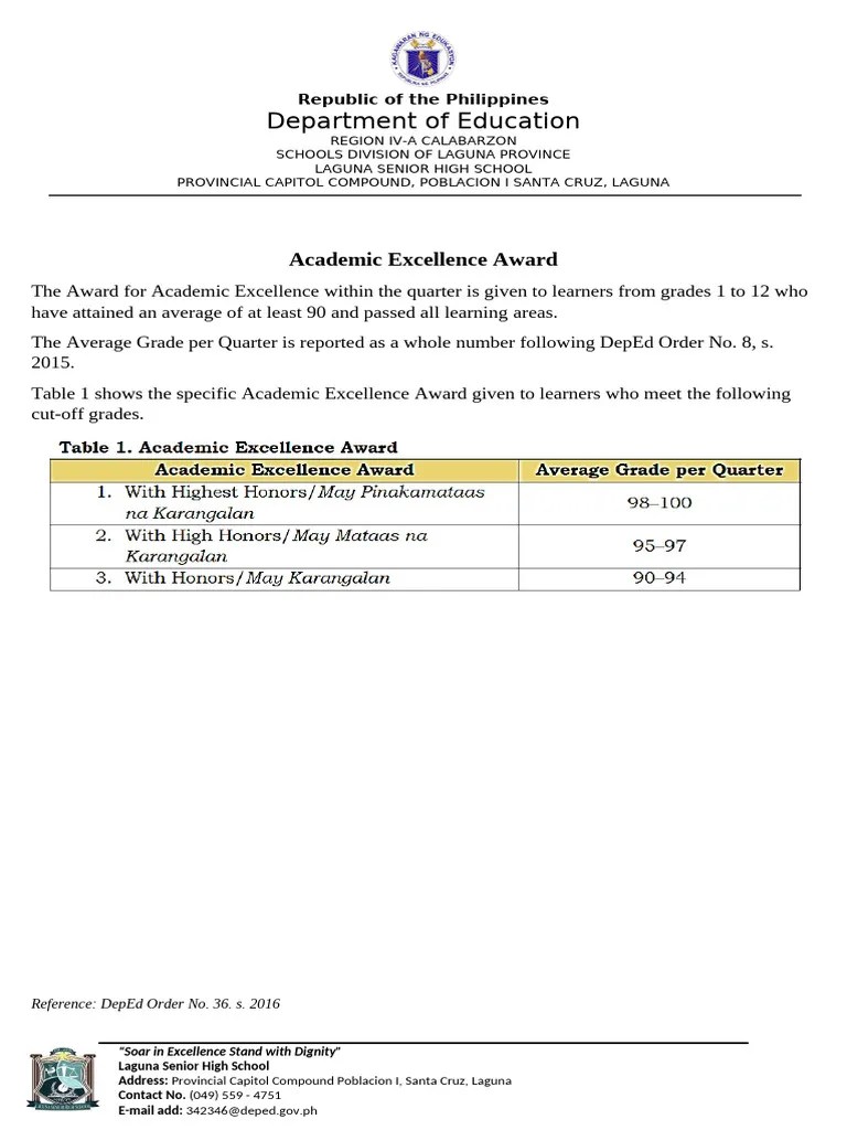 Academic-Excellence-Award | PDF